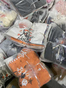 Leftover Overstock Mix Clothing Bales <b>Ballots</b> High Quality , Wear for 0~14 Year Old Girls Boys Kids - Product Image 3