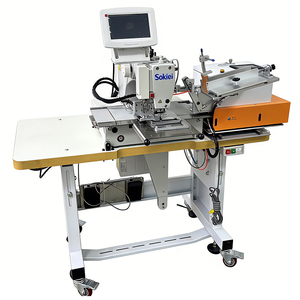 Máquina de Coser Automática Programable de Cama Plana para Etiquetas de Jeans y Cuero con Puntada de Seguridad y Aguja Única para Coser Ropa - Product Image 4