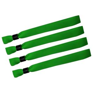 Custom Silk Screen Printed Polyester Wristbands Disposable Fabric Event Wrist Straps for Party Test Drive Admission - Product Image 1