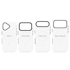 Custodia per telefono personalizzabile fai-da-te per sublimazione, magnetica, <span class=keywords><strong>con</strong></span> ricarica wireless, cerniera in lega di zinco, cavalletto e protezione antiurto - Product Image 5