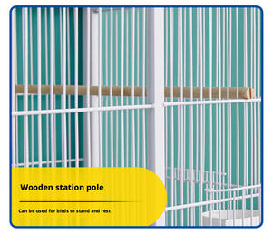 Kuş uçan papağan güvercin eşleşen büyük Starling Xuanfeng Budgerigar şifreleme evcil hayvan kafesi-demir katı inşaat dış mekan kullanımı - Product Image 3