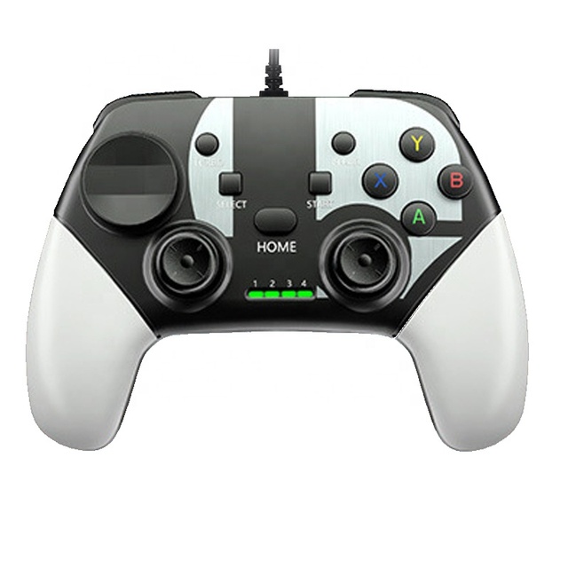 Factory Hot Selling Private Wired Game Controller Joystick Video Game Console Gamepad for PS3 PC Steam