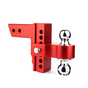 Enganche de remolque retráctil ajustable universal, bloqueo de enganche de remolque de aluminio para coche y camión todoterreno de 2 pulgadas para Tractor - Product Image 2