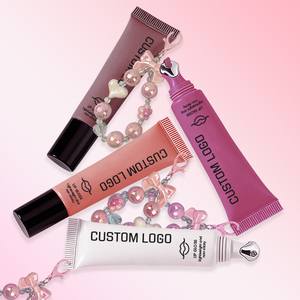 Lot de gloss à lèvres hydratant et brillant de haute qualité, marque privée, avec porte-clés papillon - Product Image 6
