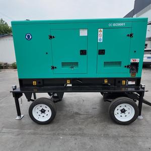 Máquinas de Soldar de 300A 400A, Generador Diésel Silencioso con <span class=keywords><strong>Remolque</strong></span> de Cuatro Ruedas, Apto para Uso en Exteriores, con Dos Posiciones de Soldadura - Product Image 3