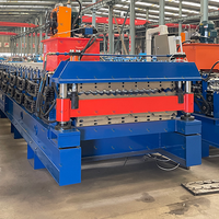 Machine automatique de fabrication de tôles de toiture IBR à double couche pour l'Afrique du Sud – Vente chaude