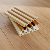 Cladding Dinding PVC Pima Modern Bergaris - Tahan Air, Kedap Suara, Tahan Api, Isolasi Panas, Ramah Lingkungan Model PW 20530