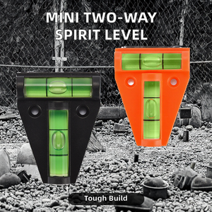 निर्माण लकड़ी और डिय परियोजनाओं के लिए प्रीमियम संवेदनशीलता के साथ उच्च परिशुद्धता टी-प्रकार की भावना स्तर 2-वे बबल स्तर - Product Image 4