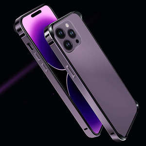 Funda Protectora con Marco de Aluminio para <span class=keywords><strong>iPhone</strong></span> 15, Protector de Aleación de Metal para <span class=keywords><strong>iPhone</strong></span> 15 Mini Pro <span class=keywords><strong>Max</strong></span> - Product Image 2