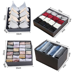 Boîte de rangement pour chaussettes, sous-vêtements, soutien-gorge, cravates, organisateur de vêtements pour armoire, séparateur de placard - Product Image 6