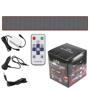 ไฟ LED หน้ารถแบบยืดหยุ่นได้ไฟแสดงภาพโลโก้รูปปีศาจแบบ DIY RGB กำหนดเองได้ - Product Image 6