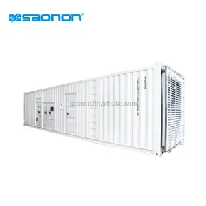 High Quality Custom 3 Phase 1500kVA Diesel Generator with 40FT canopy
