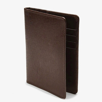 Portefeuille de voyage multifonction en cuir Saffiano, étui de protection pour passeport anti-vol RFID de luxe, emballage personnalisé, accessoires de voyage essentiels