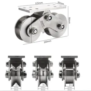 Porte automatique très demandée porte coulissante flexible double rouleaux en acier