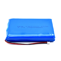 Batterie LiPo plate 20000 mAh 3,7 V 20 Ah GEB 1165113 rechargeable à cycle profond pour compteur d'énergie