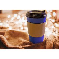 Juego de Tazas de Café Resistentes al Calor, Fundas para Tazas de Café Caliente, Bolsa de Papel Kraft Popular para Panadería Resistente al Calor