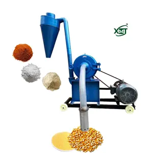 Corn Rice Husk Crusher Self-absorbing Rice Milling Machine Grains And Cereals Grinding Machine