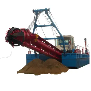 Máquina hidráulica draga de areia de rio