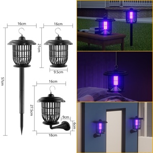 Lampe anti-moustiques solaire UV <span class=keywords><strong>Macway</strong></span> MW-D6306, nouvelle, étanche, pour extérieur, cour, jardin, maison - Product Image 6