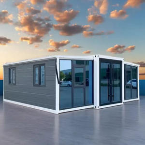 Casa de casa pequeña plegable prefabricada de 40 pies, casa de contenedores expandible para uso en hoteles al aire libre, de panel sándwich Material, venta en EE. UU. - Product Image 3