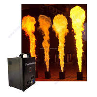 Événement de fête DJ spectaculaire lanceur de flammes de glace sèche DMX contrôle de puissance colonne de flamme machine à feu effet spécial de scène de mariage