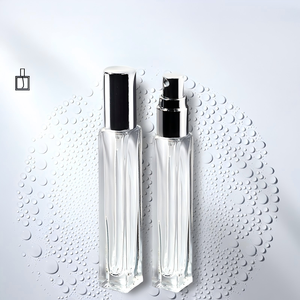 Atomizador <span class=keywords><strong>de</strong></span> Perfume <span class=keywords><strong>de</strong></span> Vidrio Cuadrado <span class=keywords><strong>de</strong></span> 10 ml <span class=keywords><strong>de</strong></span> <span class=keywords><strong>la</strong></span> Marca <span class=keywords><strong>de</strong></span> Lujo YXY, Recargable, con Pulverizador <span class=keywords><strong>de</strong></span> Aluminio, Modelo YXY-0040, Pedido Mínimo - Product Image 2