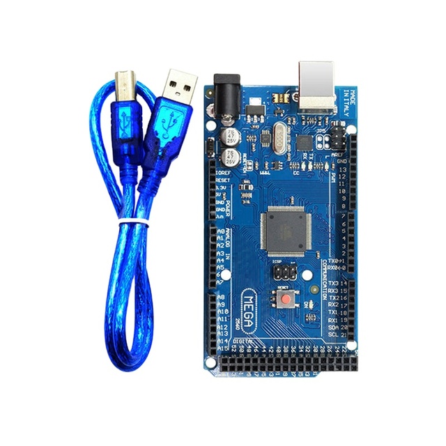 Mega2560 MEGA 2560 R3 Board with USB Cable ATMega 2560 ATMega16U2 Chip AVR USB board Development board MEGA2560 for arduino