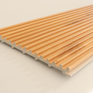 Panneau mural <span class=keywords><strong>de</strong></span> luxe en WPC et PVC, panneau mural en marbre brillant, texture <span class=keywords><strong>de</strong></span> marbre réaliste, résistant aux rayures, convient aux hôtels, villas, halls d'entrée - Product Image 1