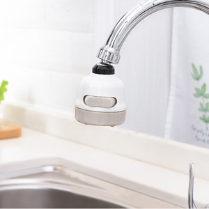 Robinet de lavabo et de cuisine 3 modes, rotatif à 360°, réglable, économiseur d'eau, avec bec filtrant anti-éclaboussures et aérateur - Product Image 6