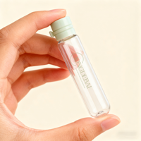 Flacons ampoule en verre transparents mini portables de 1,5 ml, 2 ml, 3 ml, 5 ml, en forme d'ampoule, vides, pour essence et acide hyaluronique