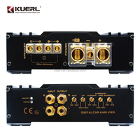 Kuerl 12V Mini haut-parleur amplificateur nouveau modèle 600W grande puissance 1 canal amplificateur de voiture numérique classe D Mono rehausseur Audio de voiture