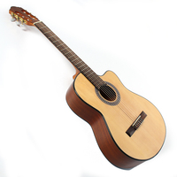 Factory Supply Musical Instrument Spruce Plywood Classical Guitar