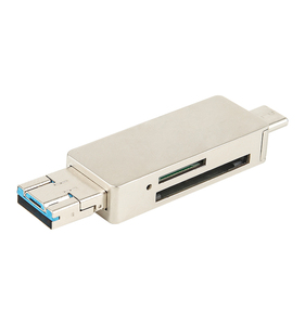 Người Bán Chạy Đầu Đọc Thẻ TF 3 Trong 1 Otg Usb SDHC Phụ Kiện Máy Tính Cho <span class=keywords><strong>PC</strong></span> Và Điện Thoại Di Động - Product Image 2