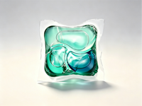 Capsules de lessive écologiques 3-en-1 du fabricant, 20g, triple compartiment, parfum Forêt Fraîche, nettoyage en profondeur, vente en gros