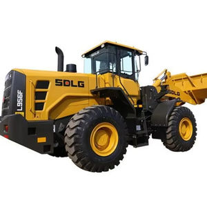 Chargeuse sur pneus temporaire de 5 tonnes, équipement de machines bon marché, industries agricoles, moteur, pompe, boîte de vitesses, roulement à noyau - Product Image 1