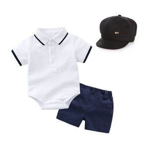 <span class=keywords><strong>Ropa</strong></span> <span class=keywords><strong>de</strong></span> Bebé Personalizada, Camiseta Polo <span class=keywords><strong>de</strong></span> Algodón Orgánico para Niños, Conjunto <span class=keywords><strong>de</strong></span> <span class=keywords><strong>Ropa</strong></span> para Niños, Conjunto <span class=keywords><strong>de</strong></span> 3 Piezas, Camiseta <span class=keywords><strong>de</strong></span> Manga Corta y Pantalones - Product Image 1