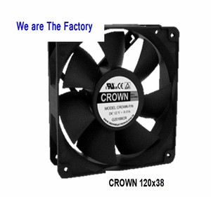 Ventilador Axial DC Crown 12038 SERVERT1 para Electrónica - Product Image 3