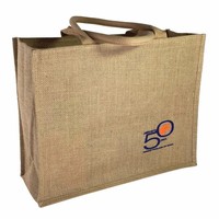 Sac en jute promotionnel personnalisé pour les achats