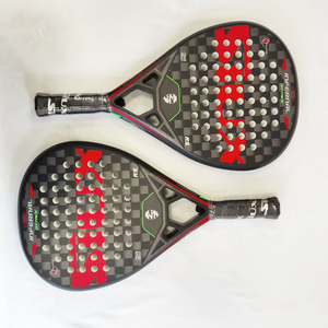 Sợi Carbon Padel Vợt Trọng Lượng Nhẹ Chuyên Nghiệp Mái Chèo Vợt Tennis Vợt Với Ngọt Ngào Kiểm Soát Tại Chỗ OEM - Product Image 3