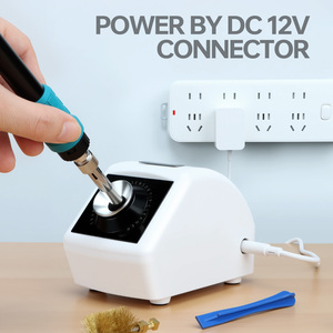 Nettoyeur automatique de pointes de fer à souder YIHUA 200C, outil de nettoyage de pointes de fer à souder pour station de soudage W245 - Product Image 1