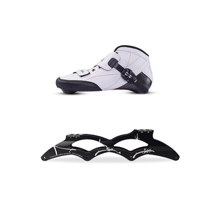<span class=keywords><strong>Patins</strong></span> à roulettes de vitesse, <span class=keywords><strong>patins</strong></span> de course, <span class=keywords><strong>patins</strong></span> à glace professionnels pour enfants et adultes, <span class=keywords><strong>patins</strong></span> en ligne à grandes roues avec fermeture à boucle - Product Image 2