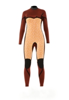 Combinaison de surf en néoprène 4/3mm pour hommes et femmes, fermeture éclair sur la poitrine, couleur personnalisée, vente en gros