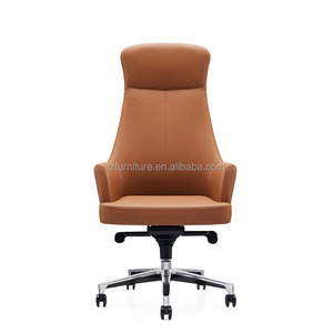 Chaise de bureau exécutive ergonomique au design moderne avec cadre en aluminium, siège pivotant réglable en hauteur, fonctionnalités personnalisables - Product Image 4