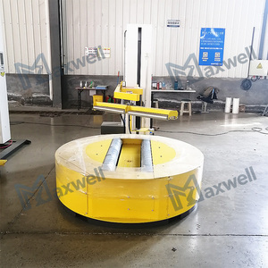 Machine d'emballage automatique de rouleaux largement utilisée pour les rouleaux de papier, de tissu non tissé, de textile et de plastique - Product Image 5