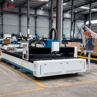 Machine de découpe d'acier 1500W pour tôles métalliques, acier inoxydable et carbone, machine de découpe laser à fibre CNC 3015 4015 Max