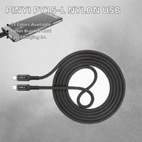 Câble USB Type-C tressé en PVC de haute qualité, 13 couleurs, prix d'usine, 1m, certification CE RoHS, charge rapide 3A