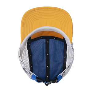 Кепка для кемпинга на заказ, тканевая шапочка для бега, <span class=keywords><strong>5</strong></span> панелей, шапочка для бега с логотипом трафаретной печати, легкая шапочка для бега - Product Image 5