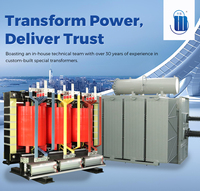 Transformateur de four électrique monophasé 250 kVA 50 Hz HDG-30, type sec, à enroulement simple, pour la fusion des métaux
