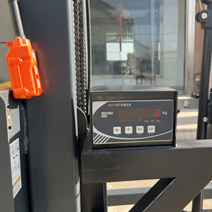 Leichter elektrischer Öl trommel wagen mit elektronischer Waage für batterie betriebene Lack fabrik inkl. Pumpen motor - Product Image 4