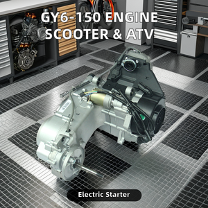 Scooter de Dos Ruedas con Motor GY6-150 de 4 Tiempos y Cilindrada Larga, Nuevo Encendido CDI para Motocicleta, Motores de Moto - Product Image 6